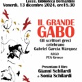 Presentazione del volume “Il grande Gabo. Gli scrittori greci celebrano Gabriel García Márquez”